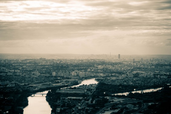 Dans le vol de retour d'Oslo vers Paris...