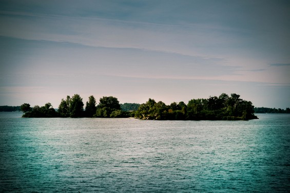 Canada, Mille îles on the boat