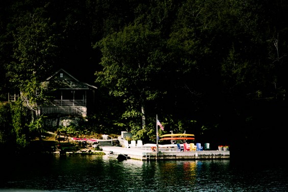 Canada, Mille îles just the paradise on the sea