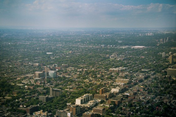 Canada, Toronto vue sur toute la ville