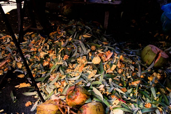 Reunion, Marché de Saint Paul Ananas