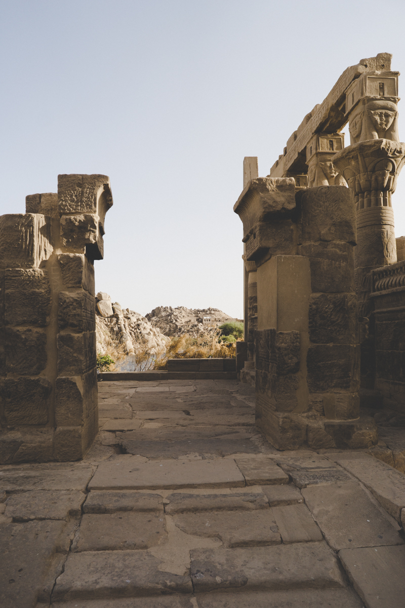 Assouan, temple d'Isis, île de Philae
