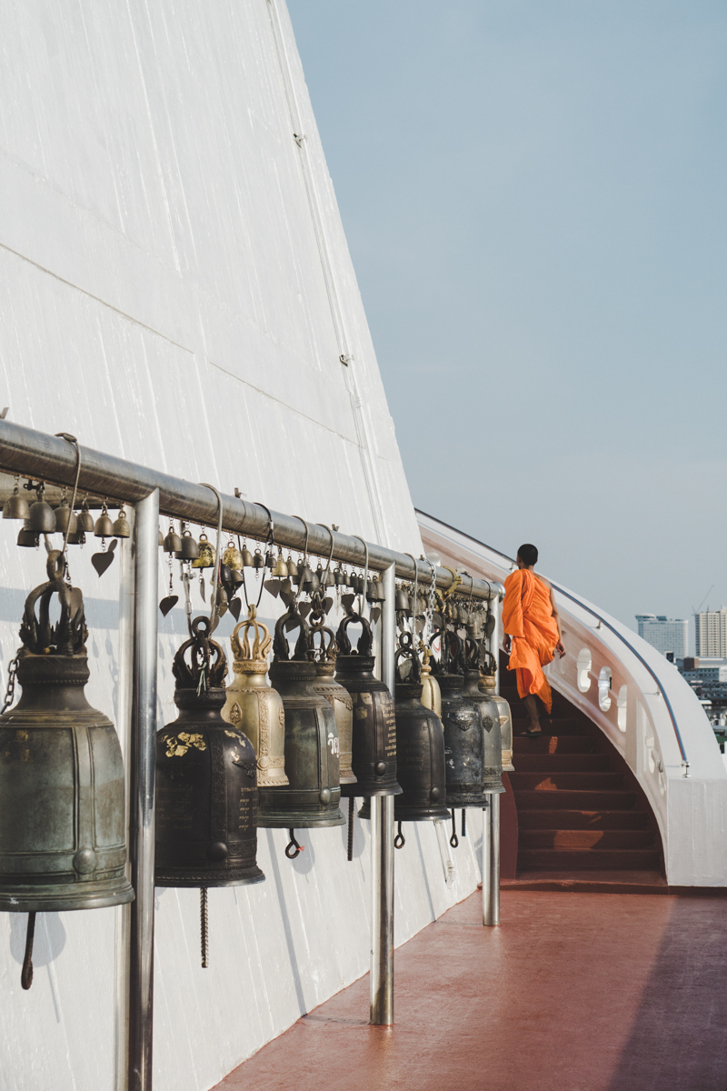 2 jours à Bangkok, Wat Saket : Temple du Mont d'Or