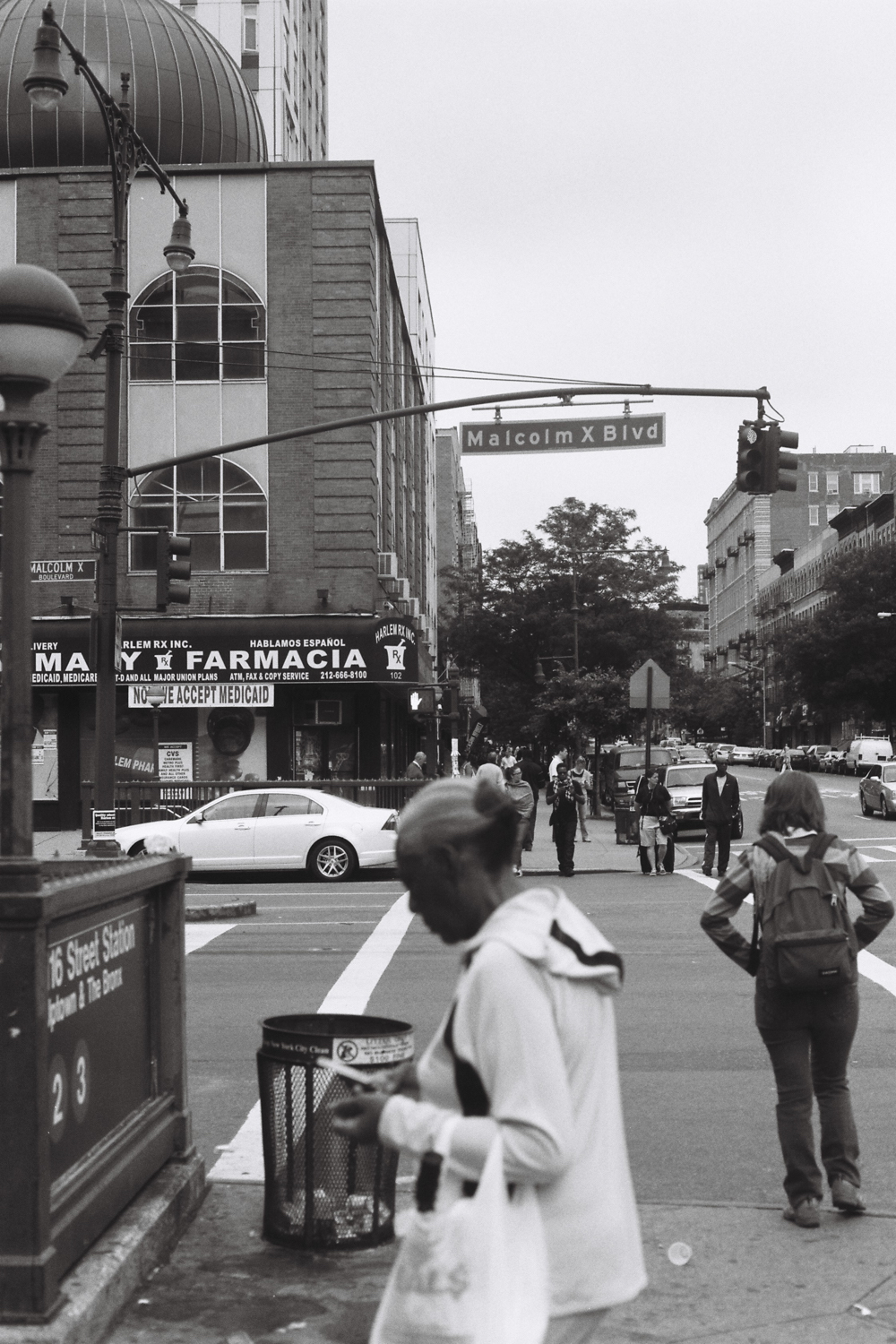 Photographier New-York à l'argentique, Harlem